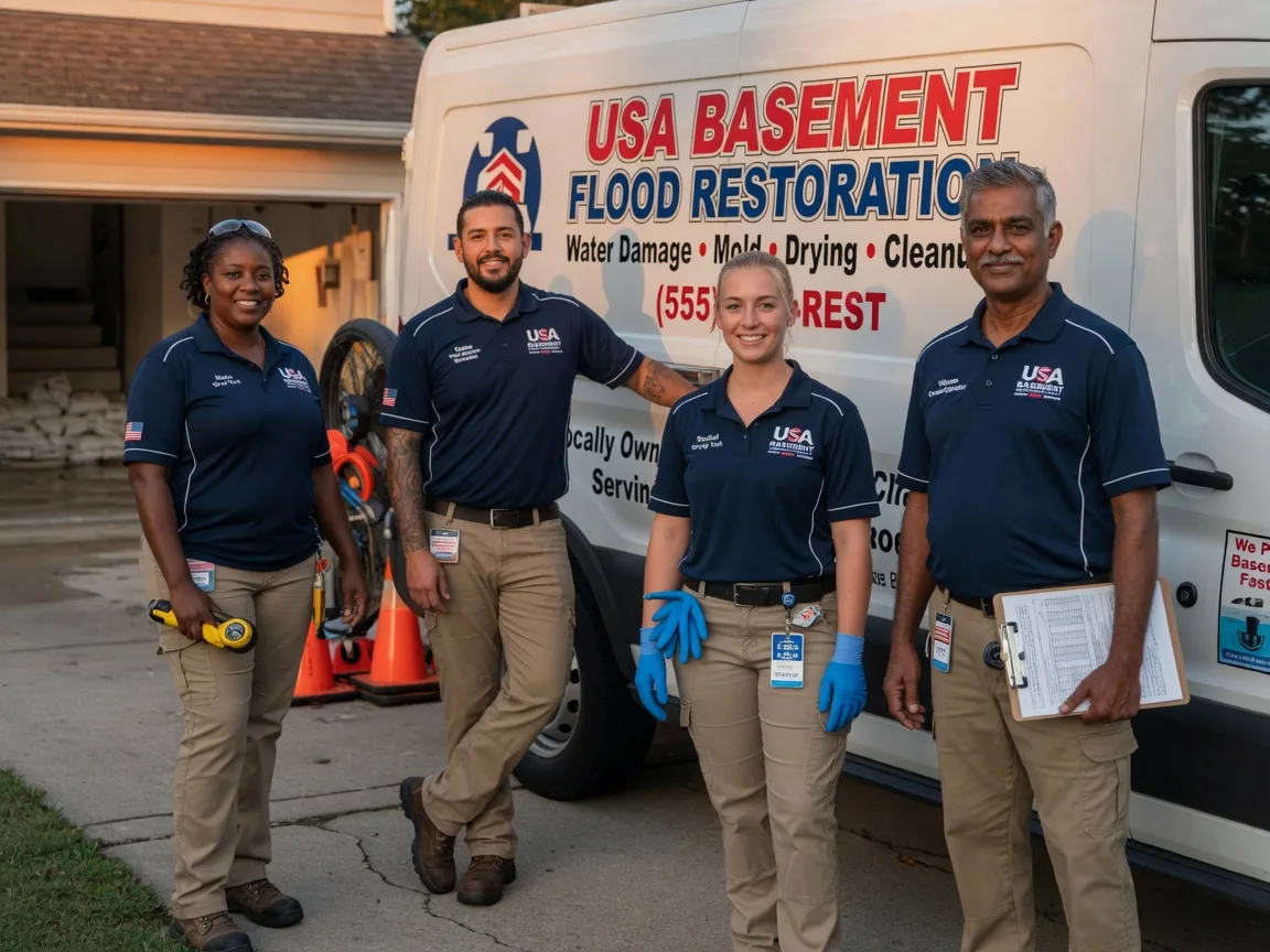 Basement Flood Cleanup company in Wallace, SD